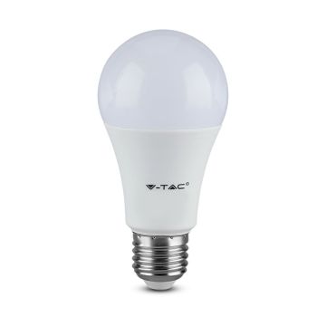V-TAC VT-2310 lampadina led SMD 9,5W super efficienza 160LM/W E27 A60 bianco caldo 3000K - SKU 2809