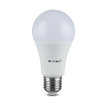 Bombilla LED V-TAC VT-2310 9,5W SMD Super Bright 160LM/W A60 E27 blanco día 4000K - SKU 2810