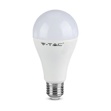 V-TAC VT-2315 Ampoule LED 15W SMD super brillant 160LM/W A65 E27 blanc chaud 3000K - SKU 2812