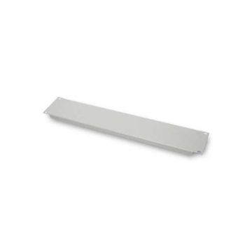 Blind panel 1U grey color for 19" rack cabinet Fanton 28350
