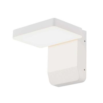 V-TAC VT-11020 applique murale led carrée 17W 150lm/w éclairage de façade couleur blanche 3000k design moderne IP65 sku 2942