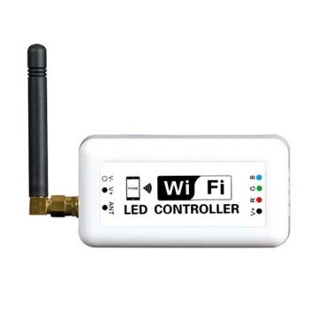 V-TAC WIFI RGB Controller dimmer wi fi per strisce led rgb con app per smartphone - sku 3322