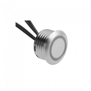 V-TAC VT-2411 led touch sensor Ø20mm recessed with switch and dimmer for led strip 60W - SKU 3341