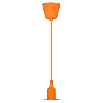 E27 Decoration Pendant Holder 1MT - Mod. VT-7228 SKU 3484 - Orange