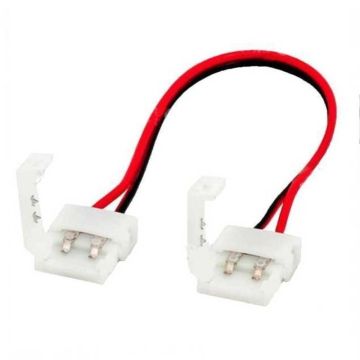 V-TAC Connettore flessibile con attacchi per striscia LED SMD3528 a 2 pin Mod.3500