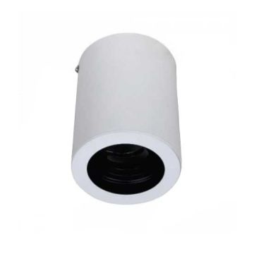 V-TAC Portafaretto da soffitto V-TAC Orientabile rotondo per lampade Spot GU10 / GU5.3 VT-796 - SKU 3627 Bianco