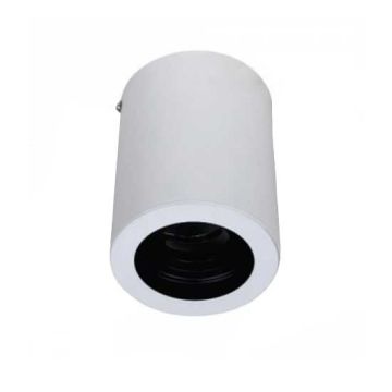 GU10 Fitting Round V-TAC Orientable for GU10 / GU5.3 Spot Lamps VT-796 - SKU 3627 White