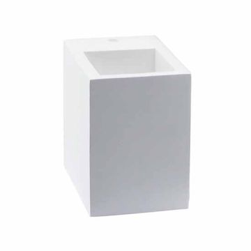 V-TAC VT-858SQ G9 housing square gypsum surface mounting white – SKU 3695