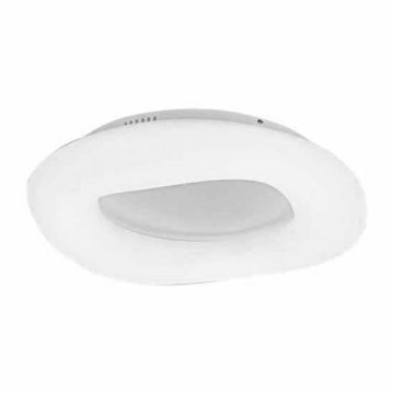 V-TAC VT-7308 22W ronde led designer surface changement couleur 3in1 et dimmable avec télécommande - sku 3966