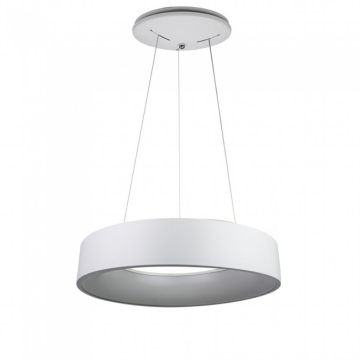 V-TAC VT-25-1-W round led pendant light 20W circular shape suspended ring light warm white 3000K dimmable - SKU 3992