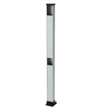 FAAC 401035 Double high column in aluminum for XP20-XP30 photocells and 100cm height selector