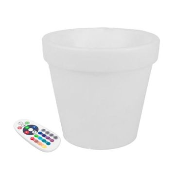 V-TAC VT-7808 3W led planters pot garden light rgb rechargeable battery and remote control IP54 - sku 40211