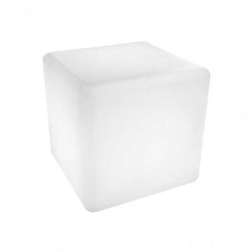 V-TAC VT-7811 3W led cube garden light 40x40cm rgb rechargeable battery and remote control IP65 - sku 40241