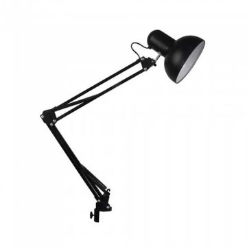 V-TAC VT-7513 Designer Tischlampe verstellbare Metallhalterung E27 Halter schwarz - sku 40361