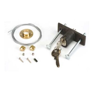 Externe Schlüsselentriegelung für Türen über 15 mm dick von Nr. 1 bis Nr. 36 FAAC 424591001