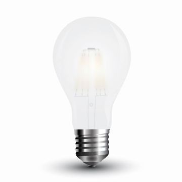 V-Tac VT-1934 E27 A60 Milchglas Glühlampe 4W Kaltweiß 6400K Sku 4488