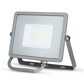 V-TAC PRO VT-30 Projecteur LED 30W slim gris Chip Samsung SMD blanc neutre 4000K  - SKU 455