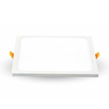 V-TAC VT-1515SQ 15W LED Panel SMD Trimless series downlight square cold white + Driver - SKU 4948