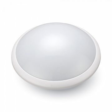 V-TAC VT-8002C Dome light with sensor microwave 1xE27 Holder white body IP44 - SKU 4966
