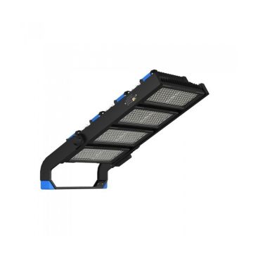 V-TAC SUPER PRO VT-1002D 1000W Led Flutlicht chip samsung Hohe Lumen 120LM/W driver meanwell schwarzer Körper dimmbar IK08 IP65 - SKU 499