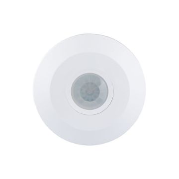 V-TAC VT-8027 SLIM IP20 infrared PIR movement sensor for ceiling mounting 360° white color SKU 5086 -
