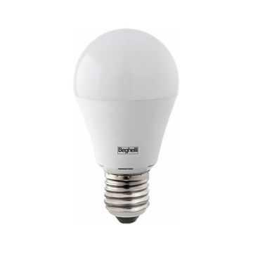 Beghelli 56961 Ampoule 10W LED SMD A60 E27 850LM blanc neutre 4000K