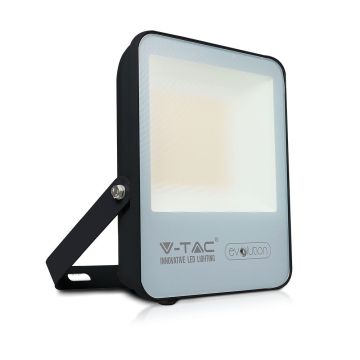 V-TAC Evolution VT-4961 50W Led Floodlight black slim smd Super Bright 160LM/W day white 4000K IP65 - SKU 5918