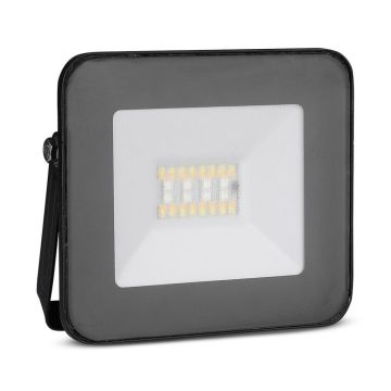 V-TAC Smart Home VT-5020 20W Led Floodlight Bluetooth black slim SMD RGB+3IN1 dimmable works with smartphone - SKU 5985