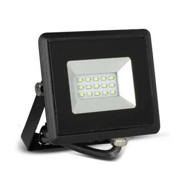 V-TAC VT-4011 10W LED floodlight ultra slim e-series green light black body IP65 IK06 - SKU 5988