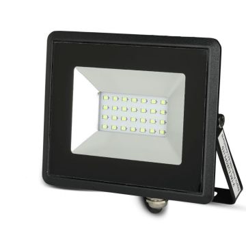 V-TAC VT-4021 20W LED flutlicht ultra slim e-series Grünes licht schwarz körper IP65 - SKU 5991