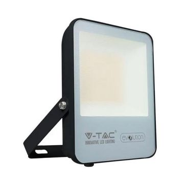 V-TAC Evolution VT-4961 Projecteur LED SMD 50W slim noir Super brillant 150LM/W blanc chaud 3000K  - SKU 5998