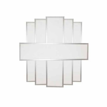 V-TAC VT-12031 panneau led 29W haute luminosité 136LM/W 120X30mm montage encastré blanc froid 6500K set 6 panneaux - SKU 216258