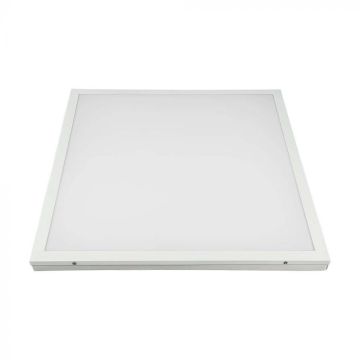 V-TAC VT-6139 LED-Panel 36 W 600 x 600 mm 110 lm/W 2IN1 Aufbau- oder Einbau-Treiber inklusive 4000 K – 638011 – Set 4 Stück