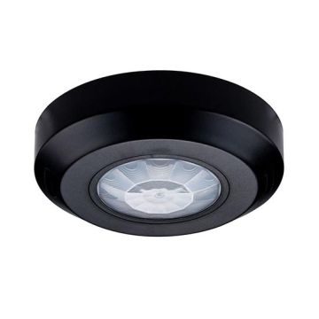 V-TAC VT-8091 Infrared Motion ceiling sensor 360° black body for led bulbs IP20 - sku 6607