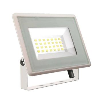 V-TAC VT-4924-W SLIM White LED Spotlight E-SERIES 20W 1650LM SMD Warm White 3000K sku 6740