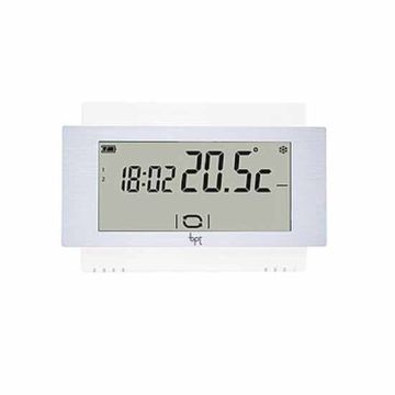 Termostato touch screen da parete 230V Bianco Bpt TA/500 WH 230