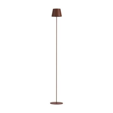 V-TAC VT-7544 Stehleuchte mit LED-Touch, dimmbar, Gehäuse aus Corten-Aluminium, höhenverstellbar von 50 cm bis 130 cm, USB-Aufladung – sku 7008