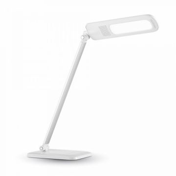 Inspired - Lampe de table Vector, LED 5W, 3000K, 375lm, marron sable, 3 ans  de garantie - Lampes à poser - Rue du Commerce