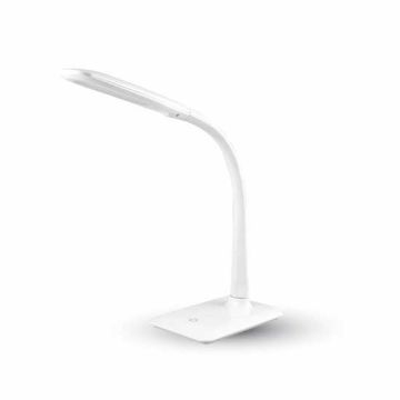 Lampada da tavolo flessibile LED 7W 120° Touch 4000K Dimmable VT-1017 - SKU 7053  Bianco