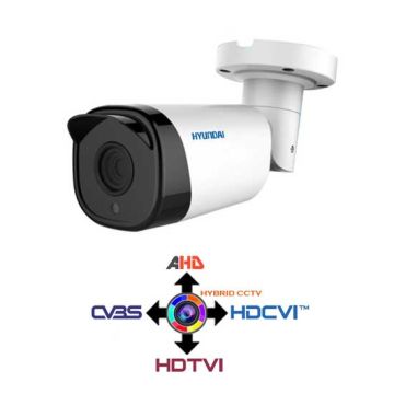 Bullet Caméra CCTV 2.8-12mm HYUNDAI 4IN1 Hybrid 1.0Mpx IP66 HD@720p