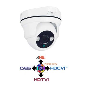 Hybridkamera Kuppel 4IN1 CCTV fest 3.6mm 2Mpx HD@1080p