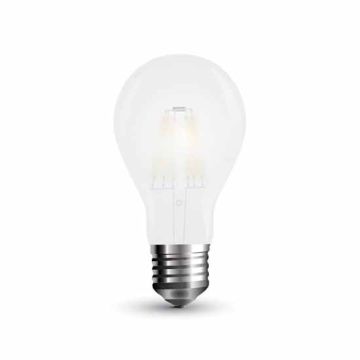 LED Lampe 5W Filament Glühfaden Frosted E27  300° 600LM A++ Mod. VT-2045 SKU 7179 Neutralweiß 4000k