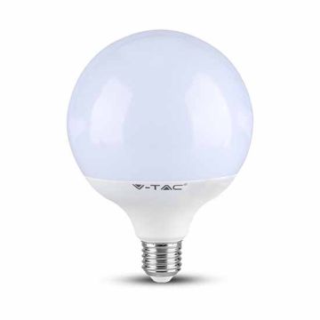 V-TAC VT-1884D 13W LED globe bulb smd E27 G120 day white 4000K dimmable - SKU 7194