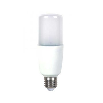 Ampoule LED SMD 9W E27 T37 Thermoplastique 750LM 230°A+ VT-2089 - SKU 7256 Blanc chaud 2700k