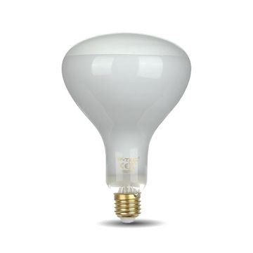 V-TAC VT-2198D 8W LED straight filament bulb smd filament E27 R125 warm white 2700K dimmable - SKU 7466