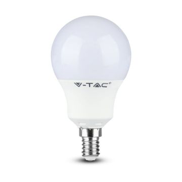 V-TAC VT-2236 5.5W LED bulb smd P45 E14 CRI >95 cold white 6400K - SKU 7490