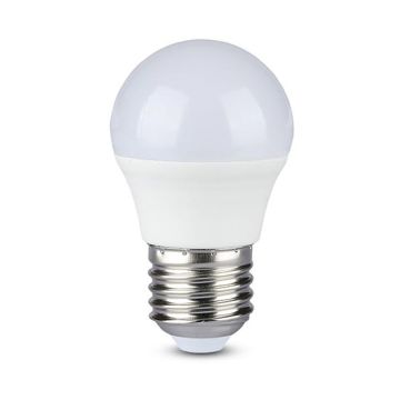 V-TAC VT-2216 5.5W LED bulb smd G45 E27 CRI >95 warm white 2700K - SKU 7491