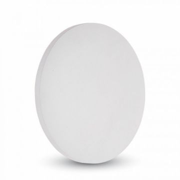 V-TAC VT-743 8W Round LED Wall Light Aluminum Outdoor Wall Lamp 160LM/W White Color 4000K IP65 - sku 217527