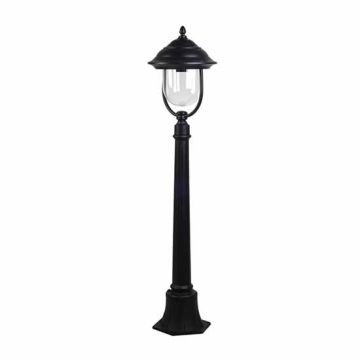 V-TAC VT-851 Lampe de jardin noir graphite 1xE27 ampoule 1100mm Rainproof IP44 - SKU 7530