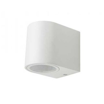 V-TAC VT-7651 Portalampada wall light rotondo alluminio bianco 1xGU10 – SKU 7540
